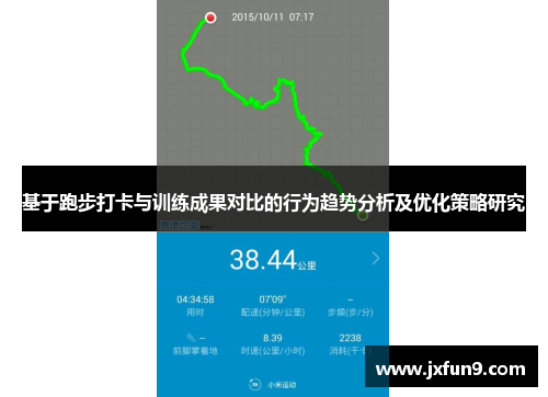 基于跑步打卡与训练成果对比的行为趋势分析及优化策略研究